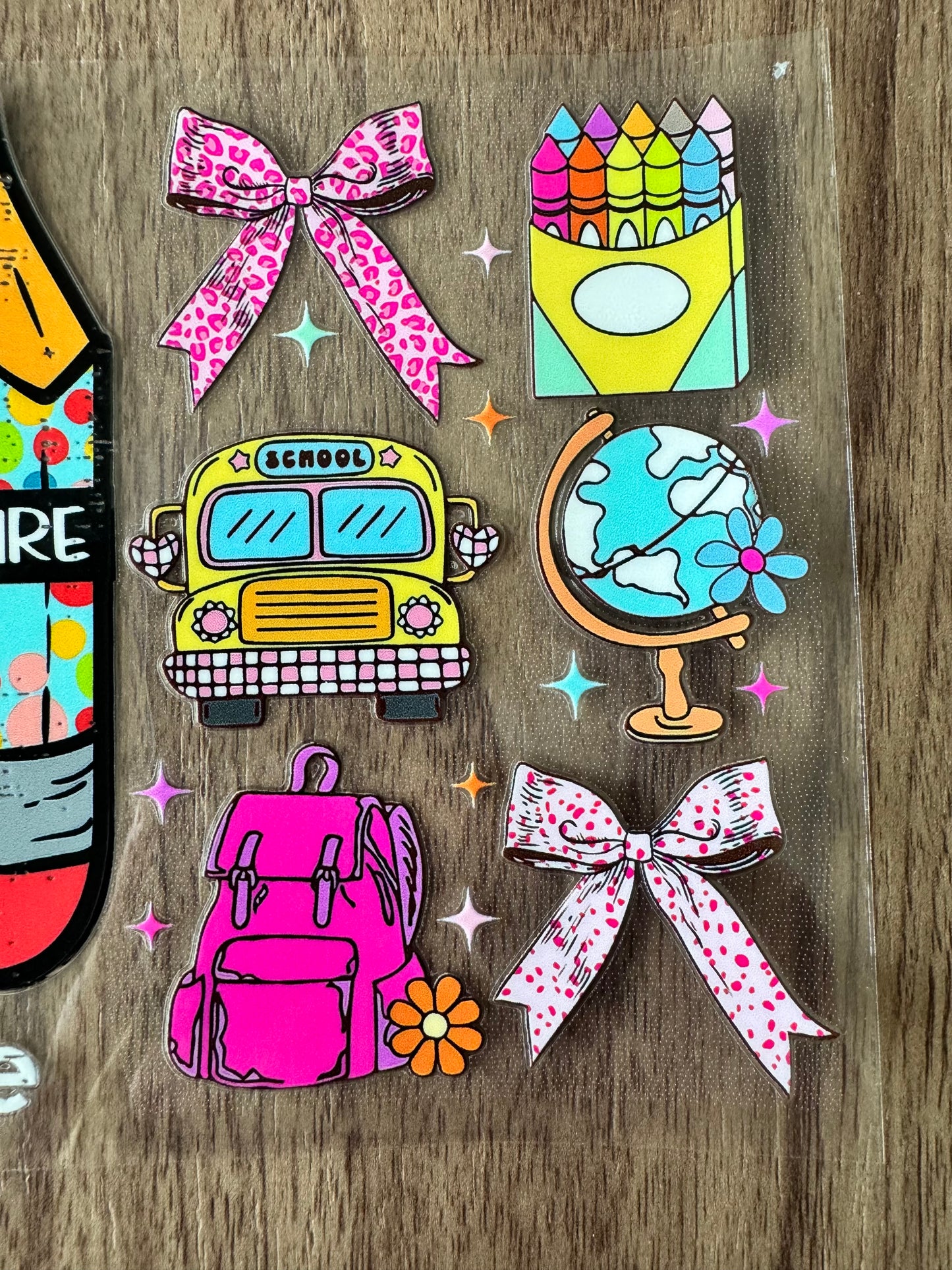 Teach Love Inspire Pencils Cup Wrap