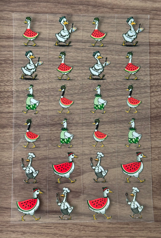 Silly Geese Design 1 Sheet