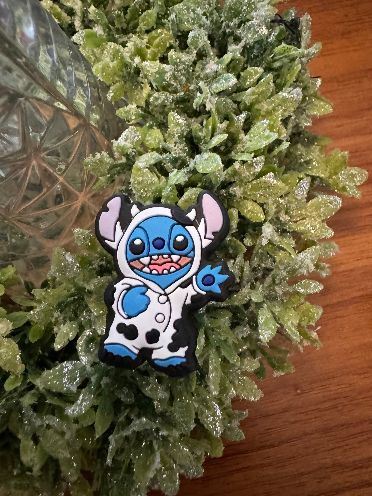 Stitch Cow Focal