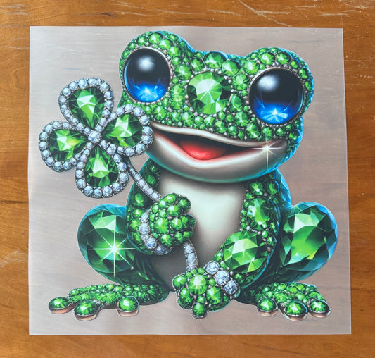 Bejeweled Frog Transfer
