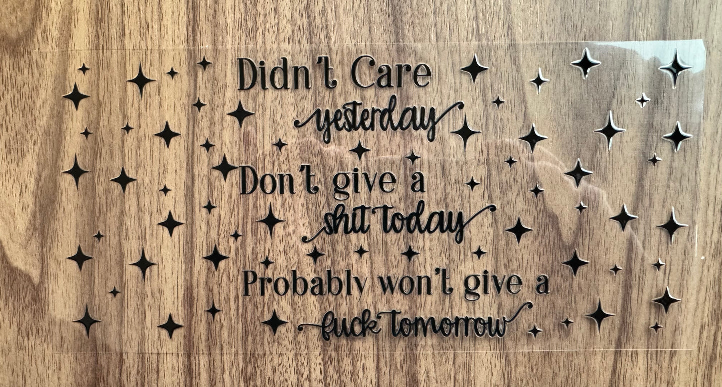 Sassy Yesterday, Today, Tomorrow Cup Wrap