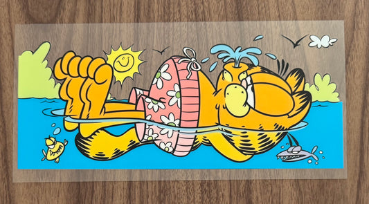 Summer Lasagna Cat Cup Wrap