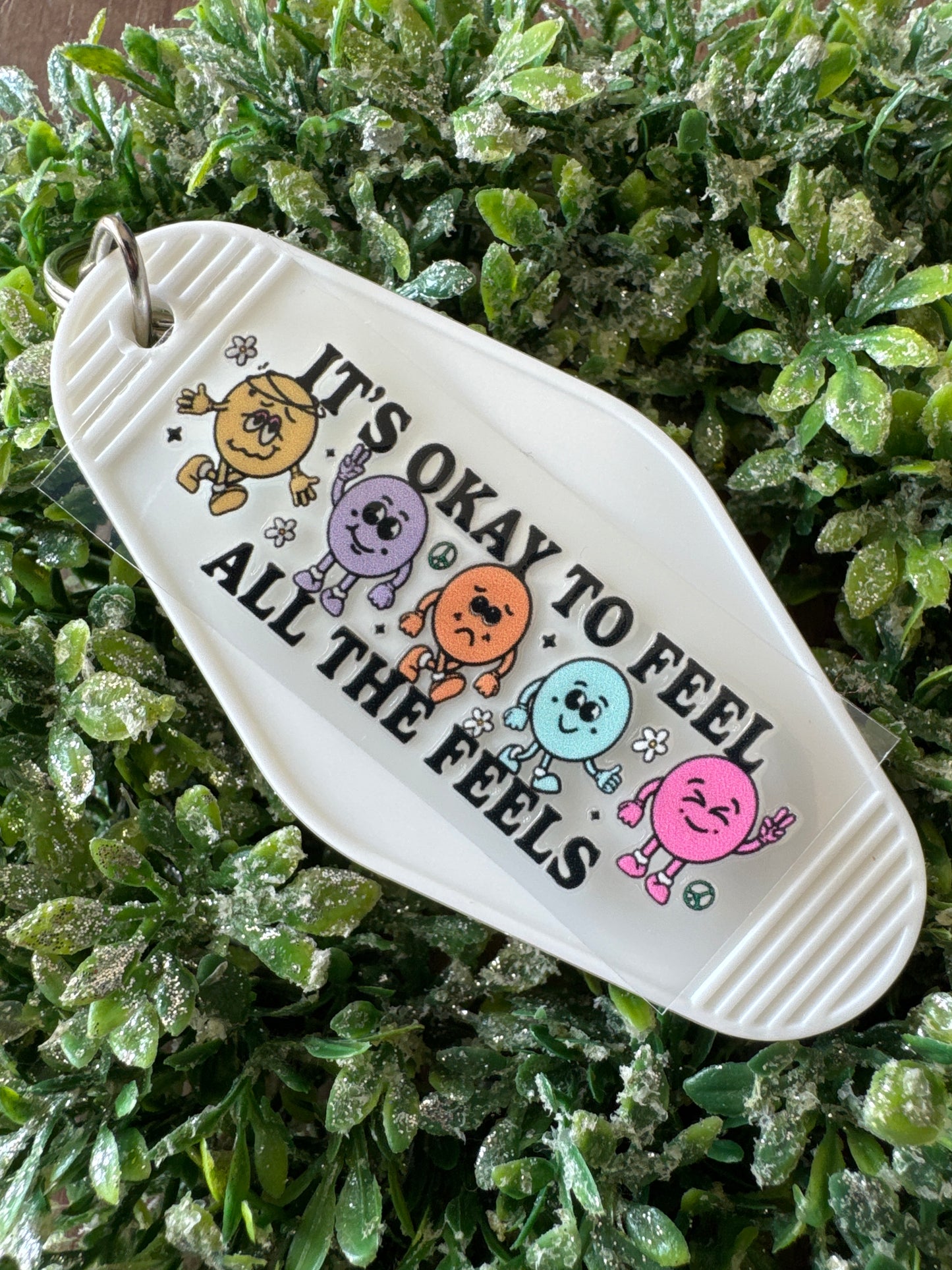 Feel the Feels Keychain Decal