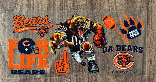 Illinois Football Bear Cup Wrap