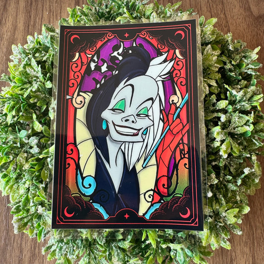 Evil Dog Portrait Decal