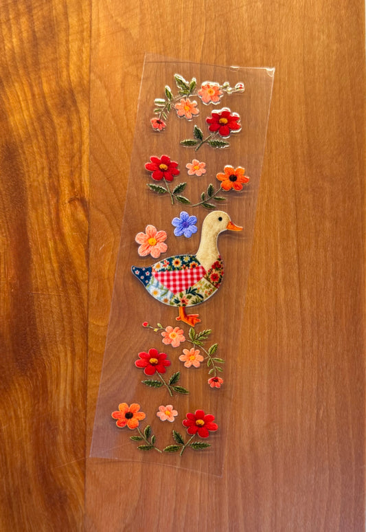 Patchwork Goose Pen Wrap