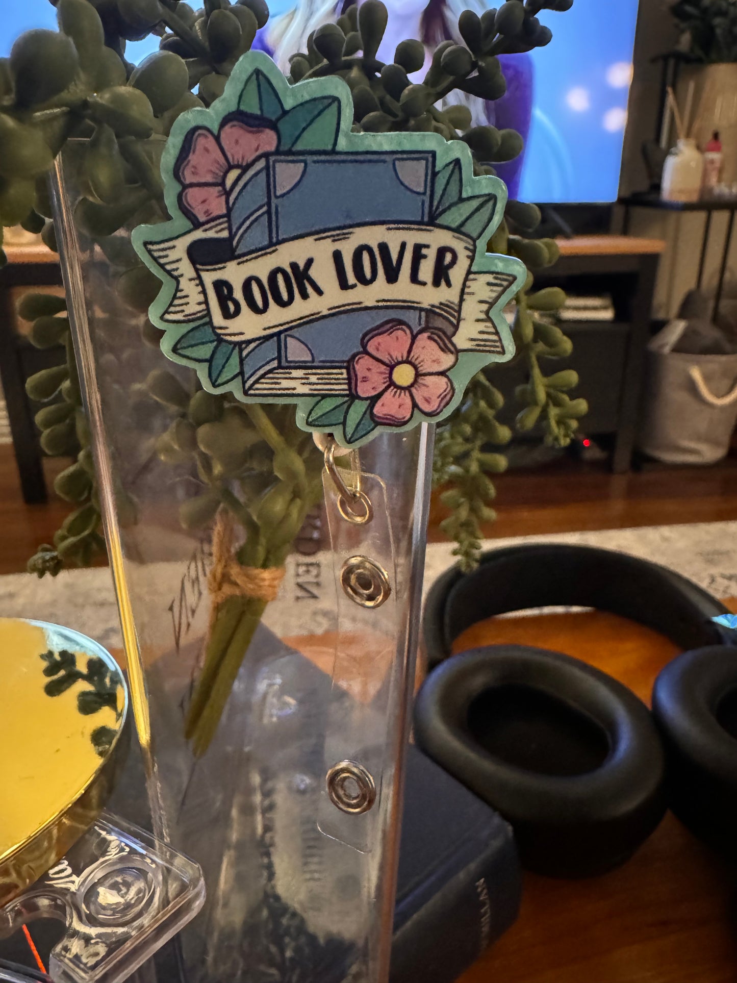 Book Lover Badge Reel