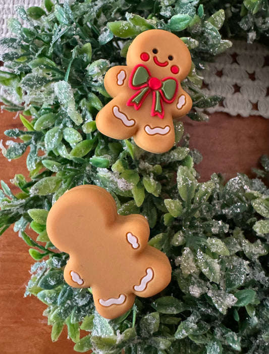 Cute Gingerbread Man Focal (3-D)