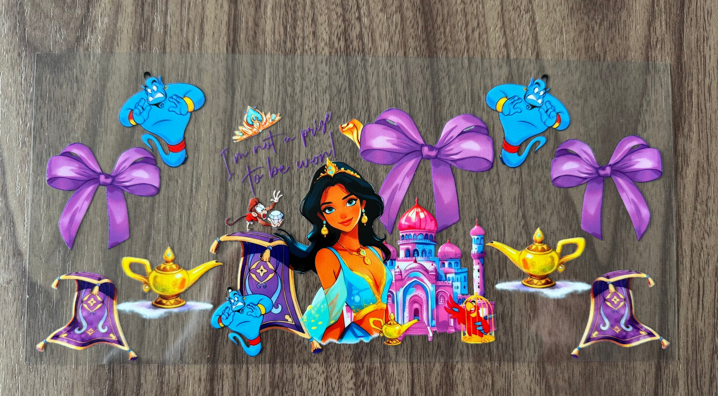 Teal Princess Cup Wrap