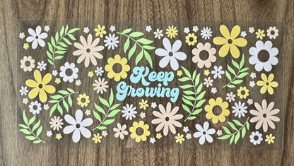 Flowery Keep Growing Cup Wrap