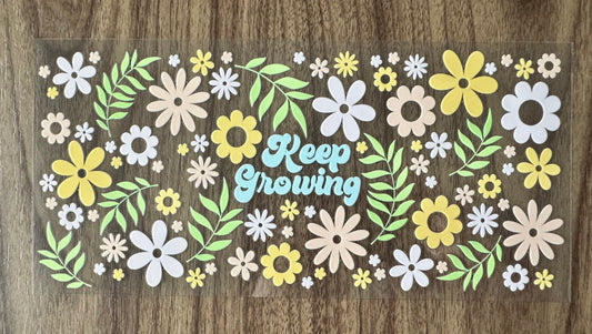 Flowery Keep Growing Cup Wrap