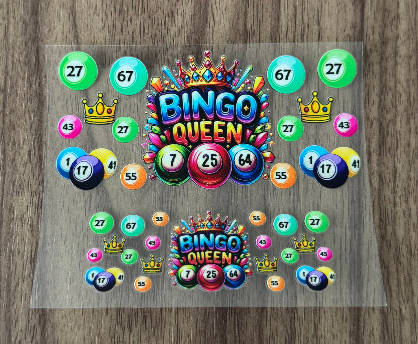 Bingo Queen Mini Wrap