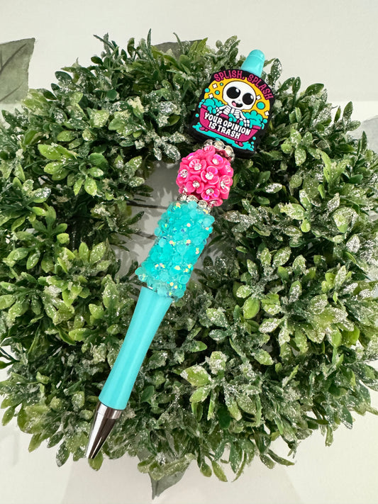 Splish Splash Opinion Trash Pen