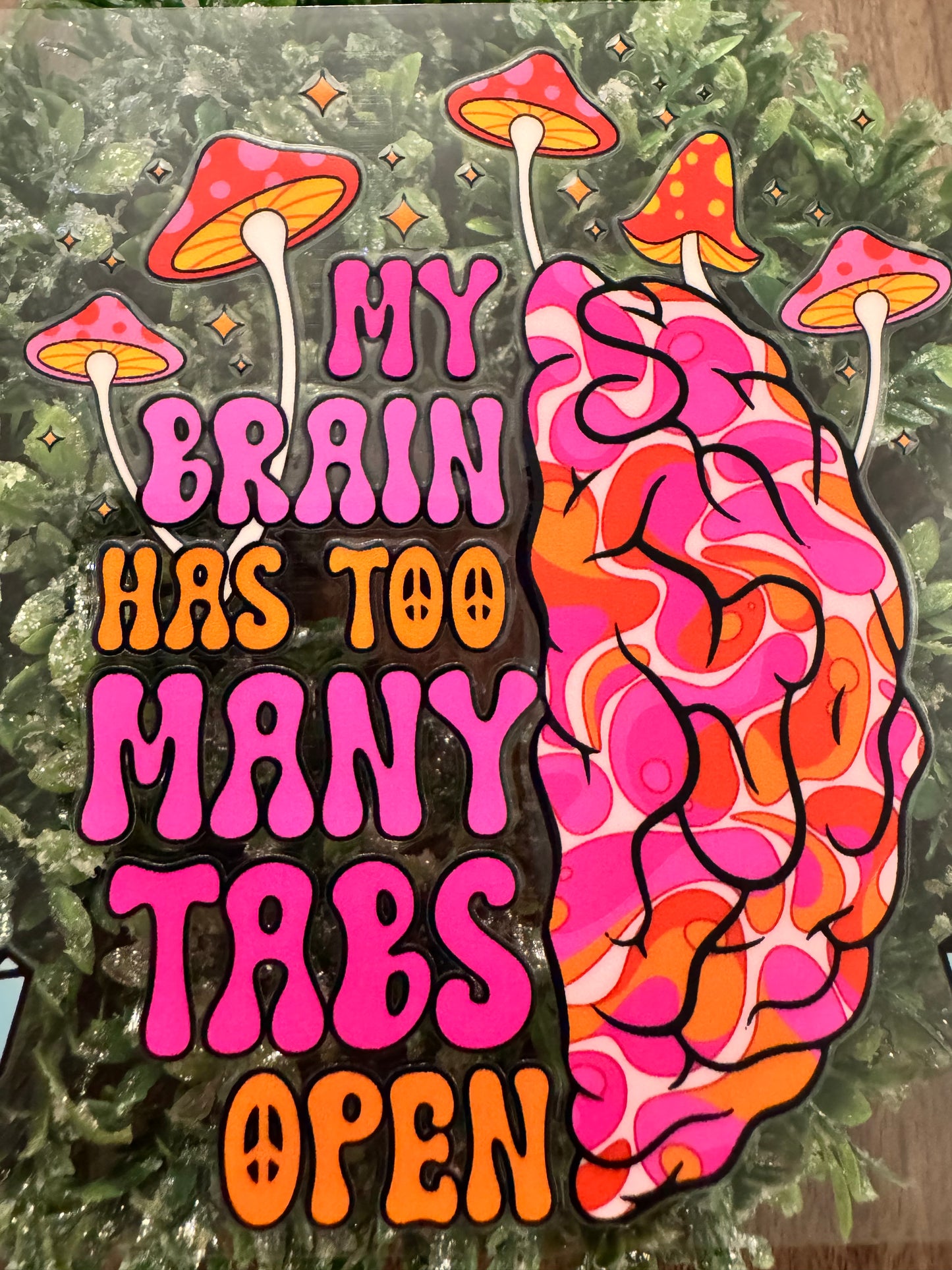 Funny Too Many Tabs Cup Wrap