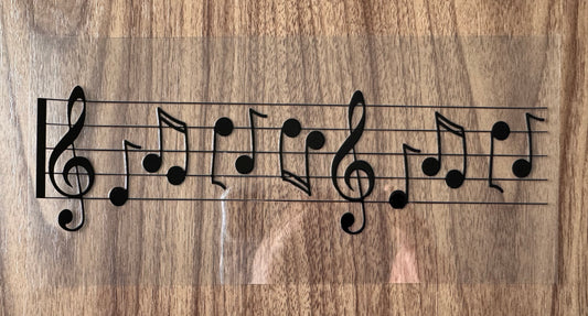 Music Notes Cup Wrap