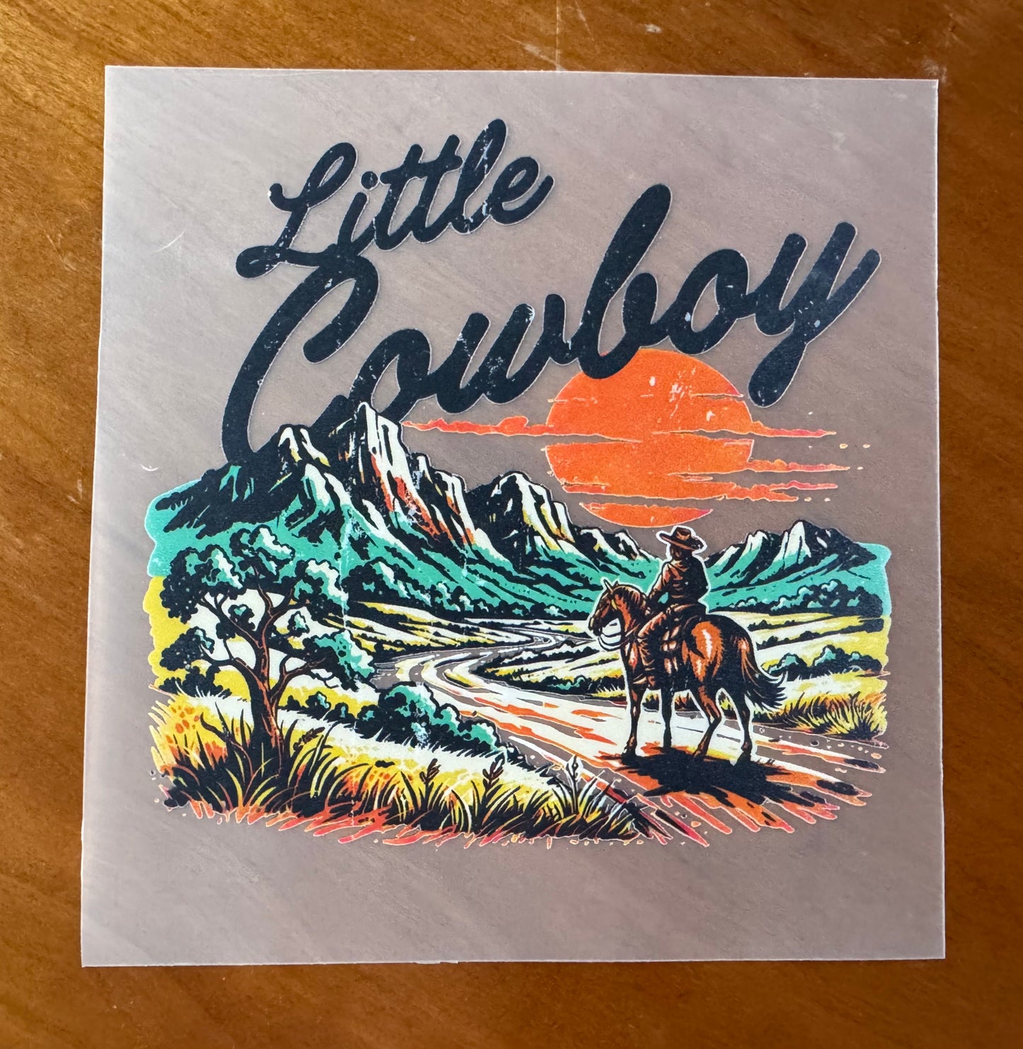 Little Cowboy Transfer