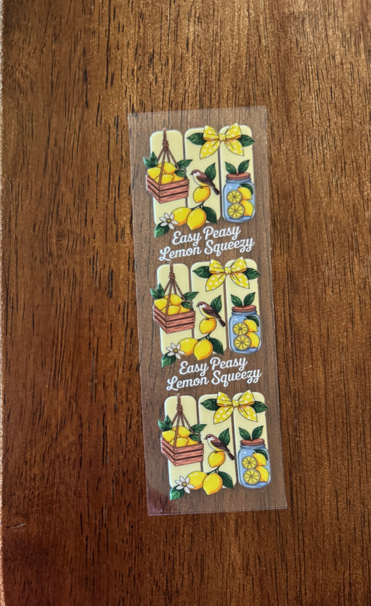 Easy Peasy Lemon Squeezy Pen Wrap