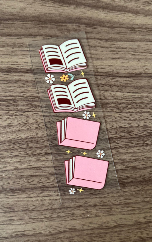 Pink Books Pen Wrap