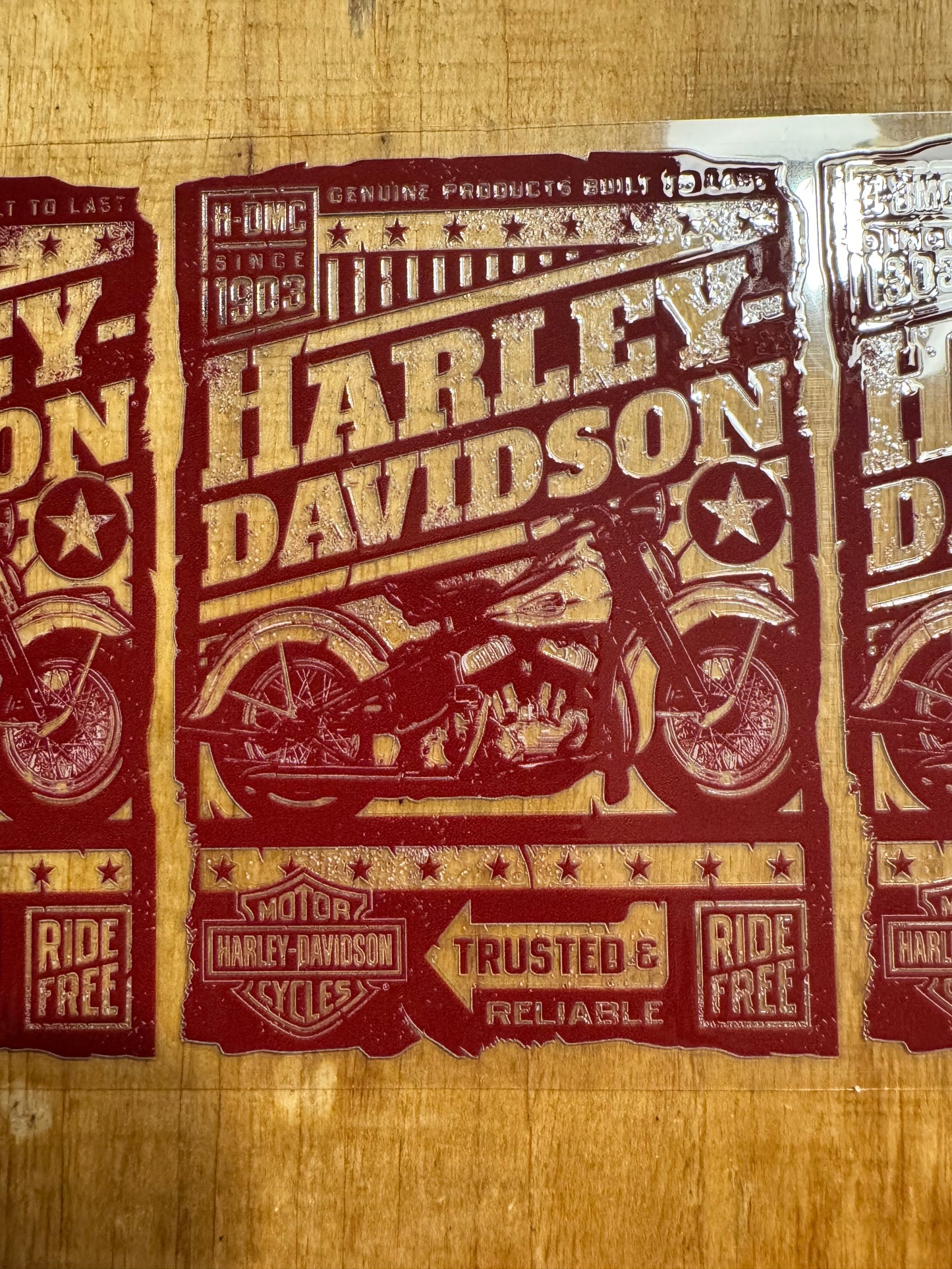 Red Motorcycle Cup Wrap