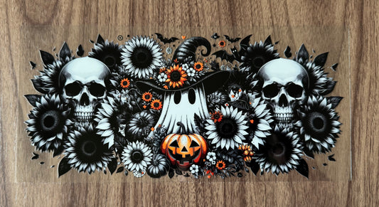 Flowery Ghost Cup Wrap
