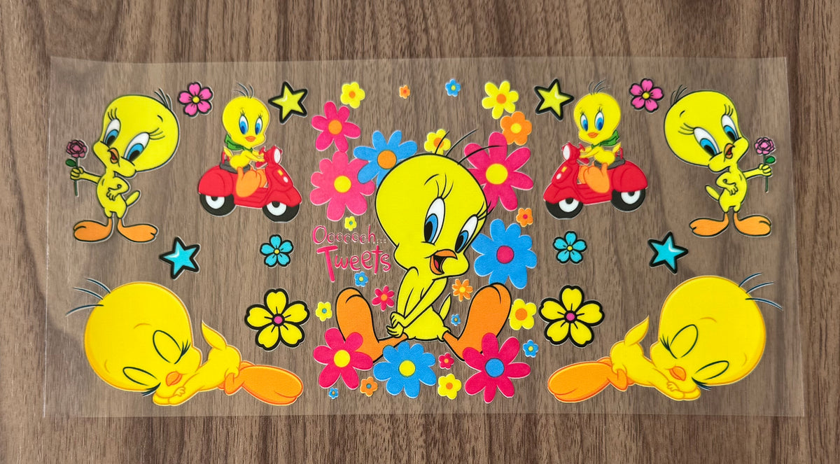 Yellow Bird Cup Wrap