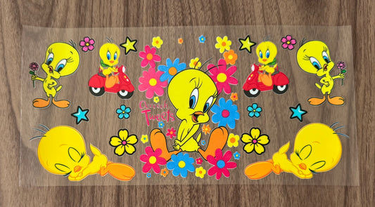 Yellow Bird Cup Wrap