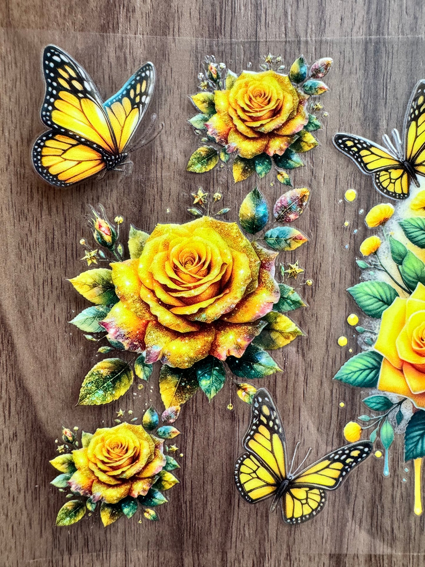 Yellow Awareness Ribbon Cup Wrap