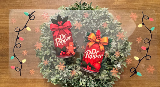 Christmas Doctor Drink Cup Wrap