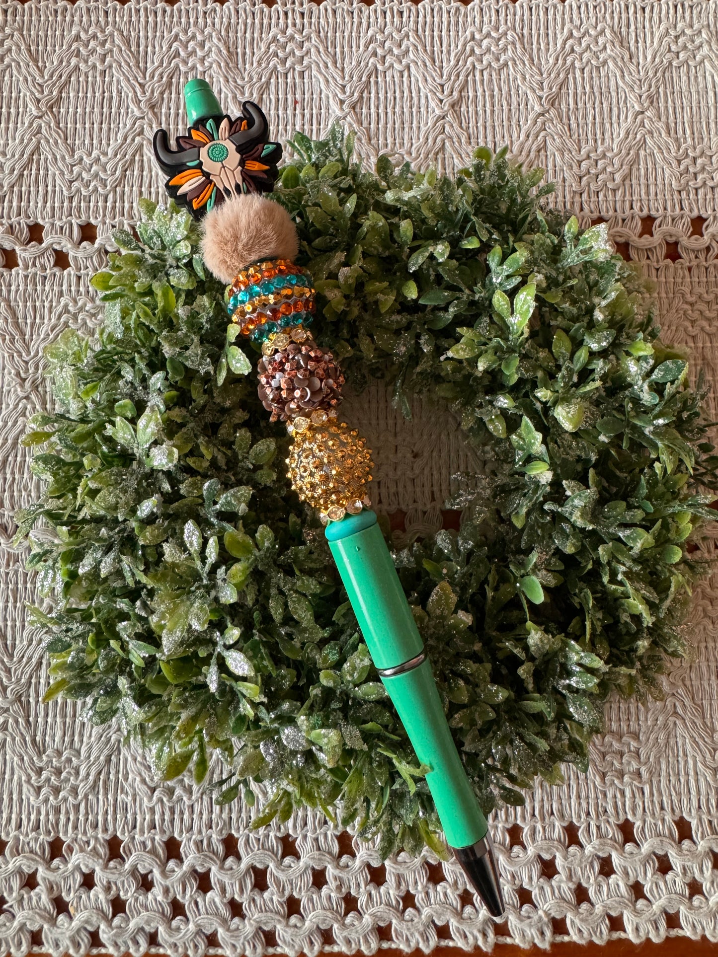 Western Bull Skull Pen