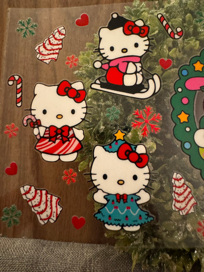 Christmas Sanrio Cup Wrap