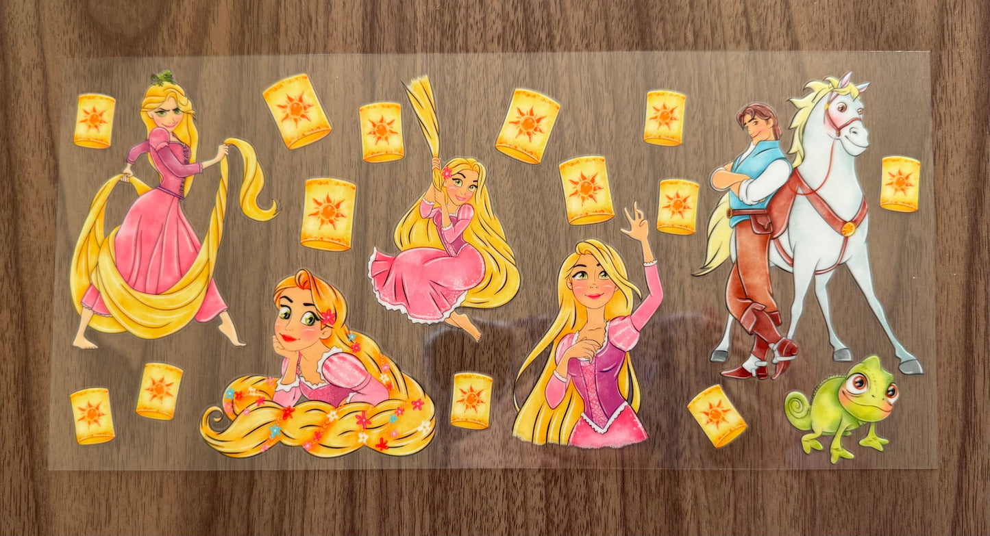 Long Haired Princess Cup Wrap