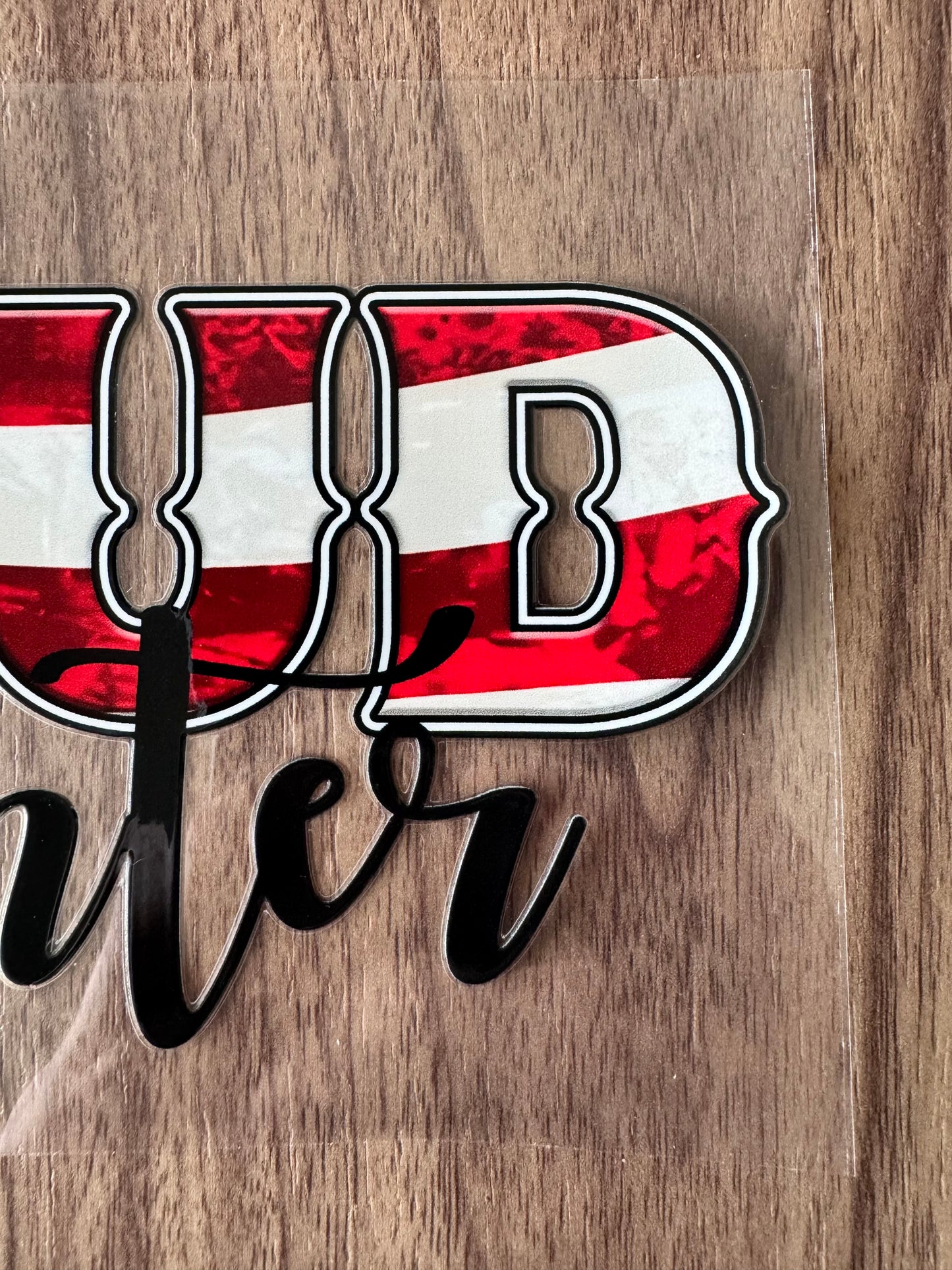 Proud Firefighter Cup Wrap