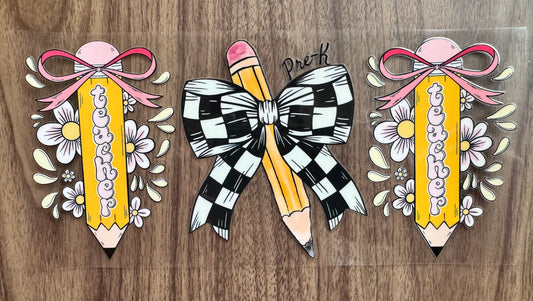 Pre-K Teacher Cup Wrap