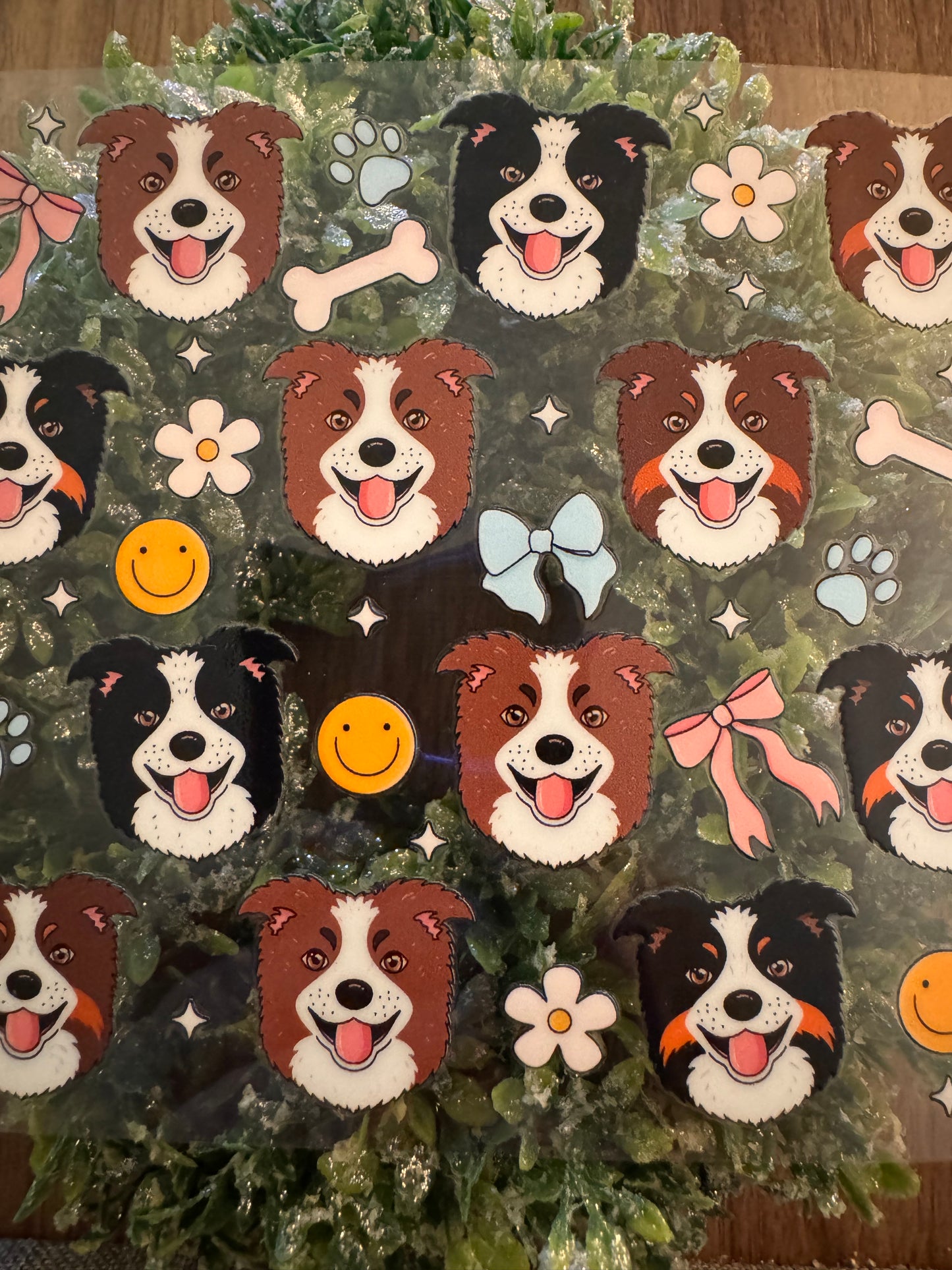 Border Collie Cup Wrap