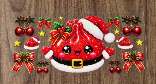 Santa Dumpling Cup Wrap