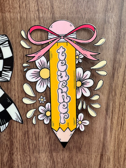 Pre-K Teacher Cup Wrap