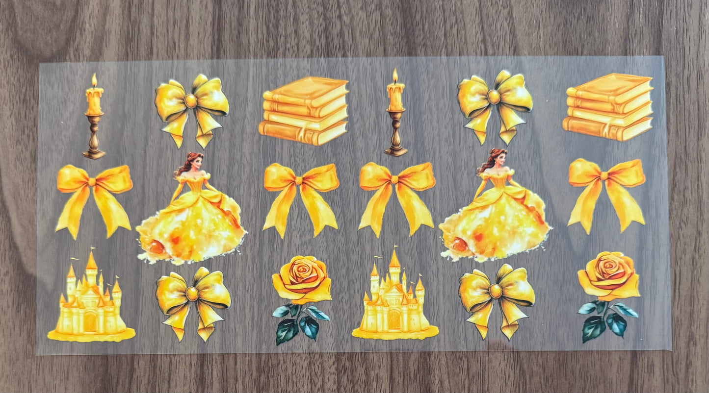 Rose Princess & Bows Cup Wrap