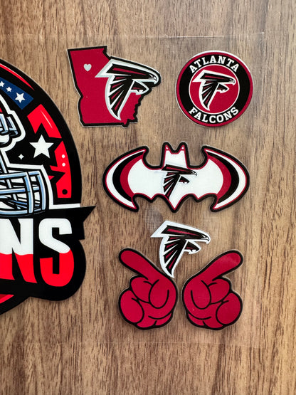 Atlanta Football Helmet Cup Wrap