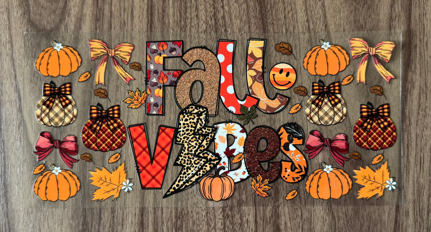 Fall Vibes Cup Wrap