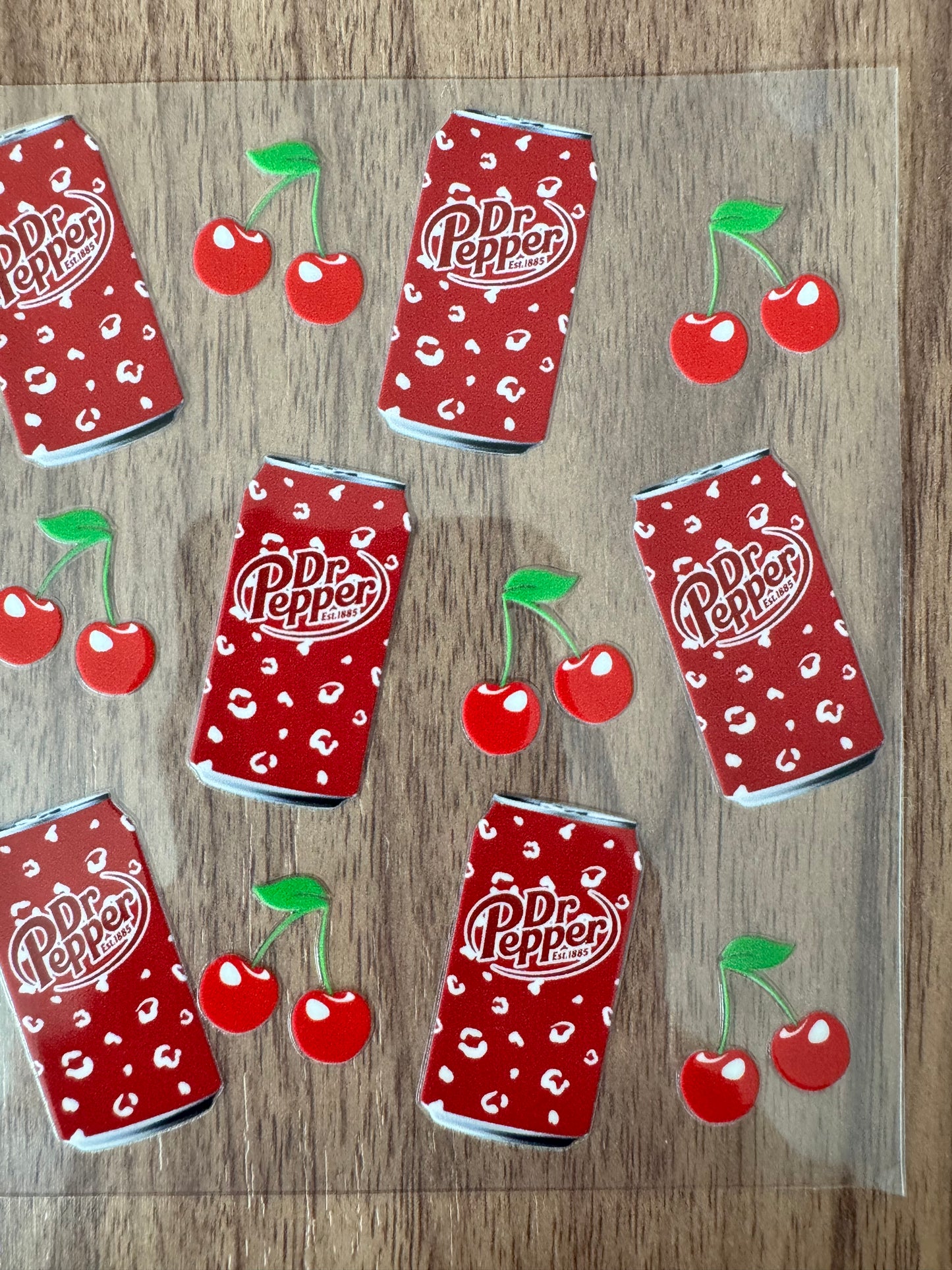 Cherry Doctor Drink Cup Wrap