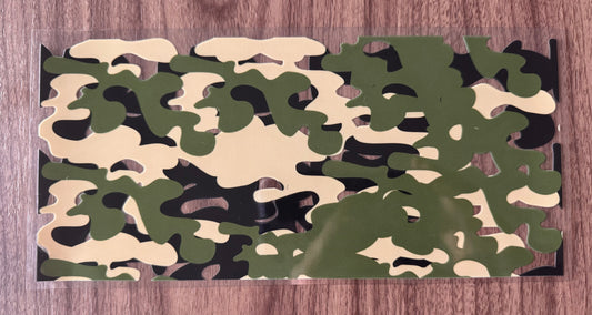 Camo Print Cup Wrap