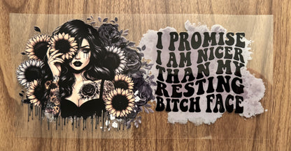 Resting B Face Cup Wrap