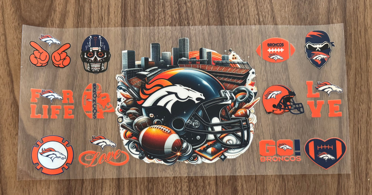 Colorado Football Helmet Cup Wrap