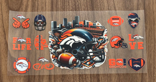 Colorado Football Helmet Cup Wrap