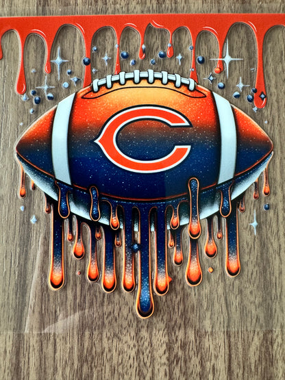 Icing Chicago Football Cup Wrap