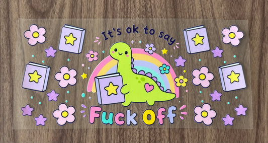 Ok To Say F Off Cup Wrap