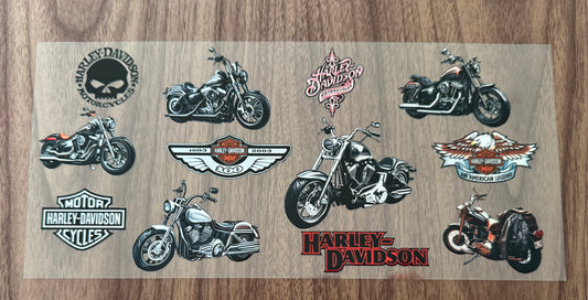 Motorcycles Cup Wrap