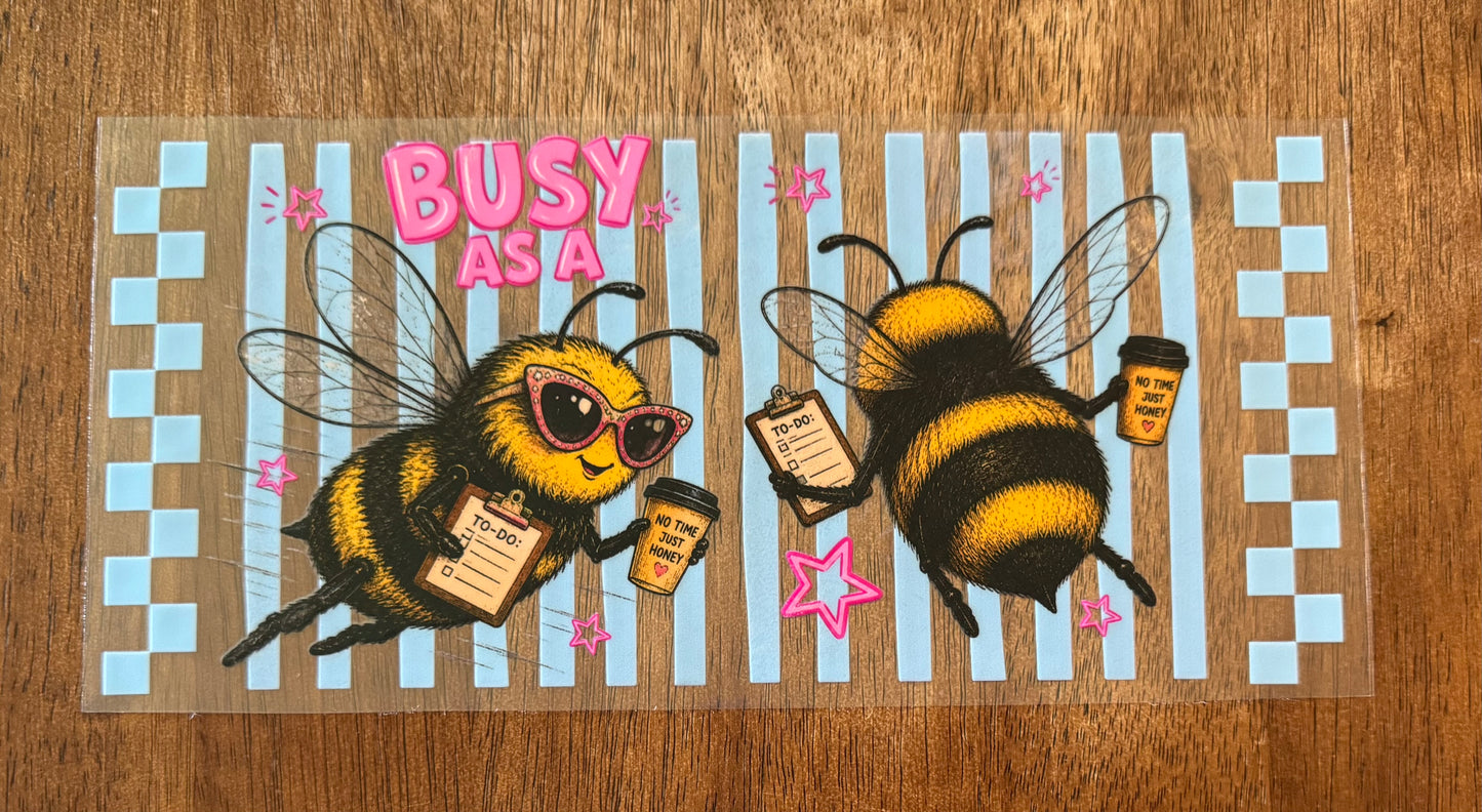 Busy As A Bee Cup Wrap