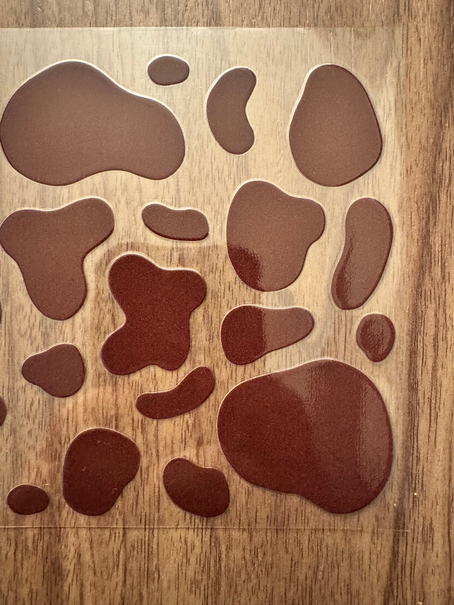 Brown Cow Print Cup Wrap