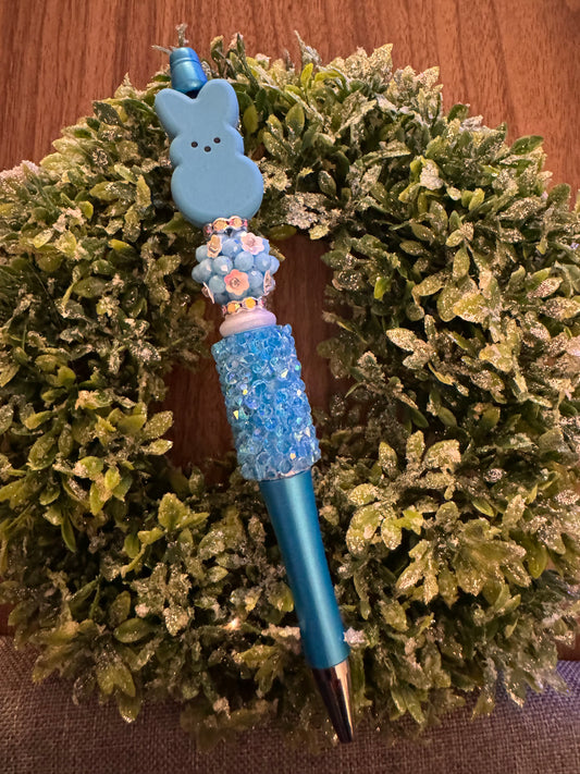 Blue Bunny Peep Pen